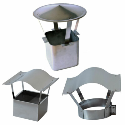 Kaminabdeckung Edelstahl Rund - Regenschutz Für Schornsteine 75-300mm