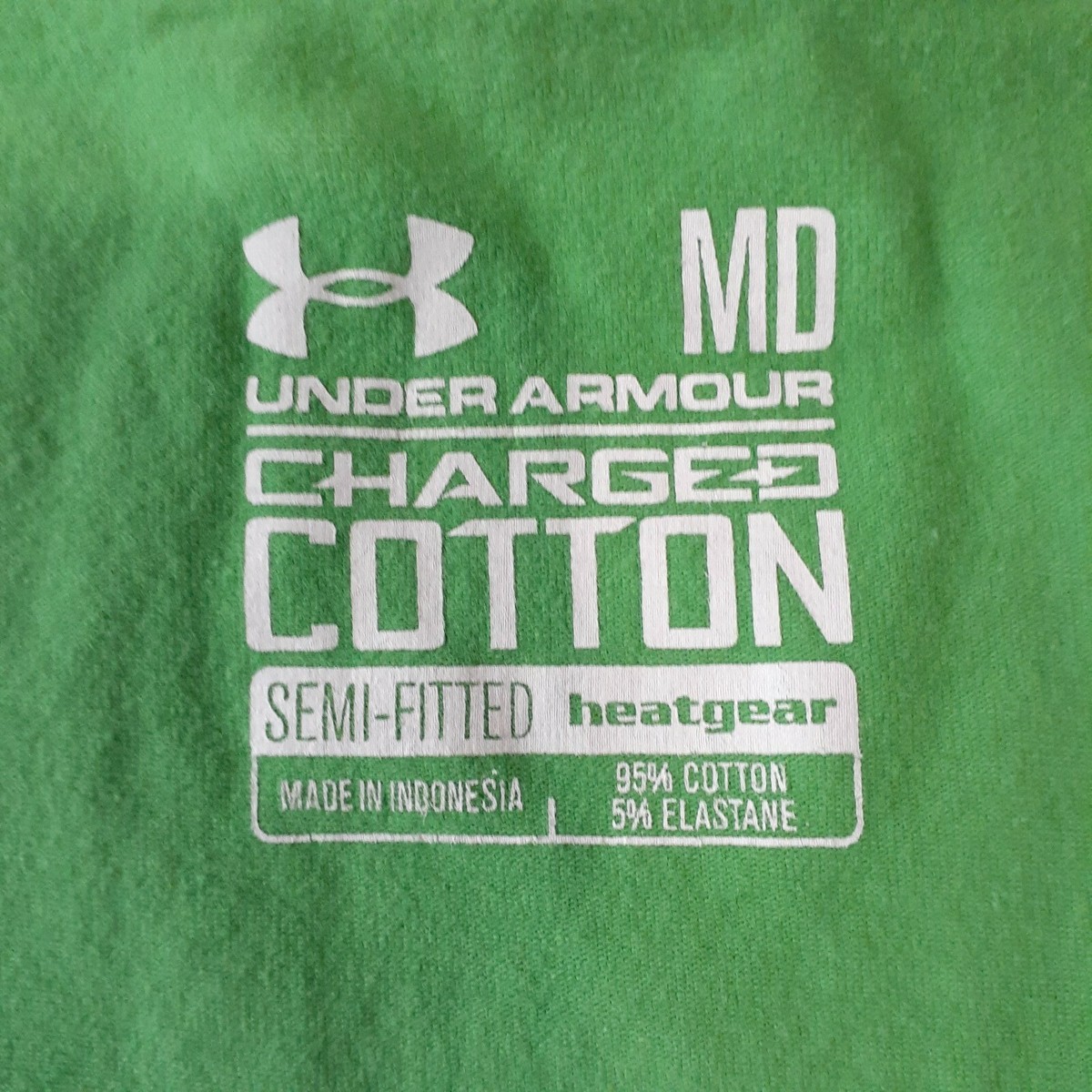 under armour charged cotton semi fitted heatgear