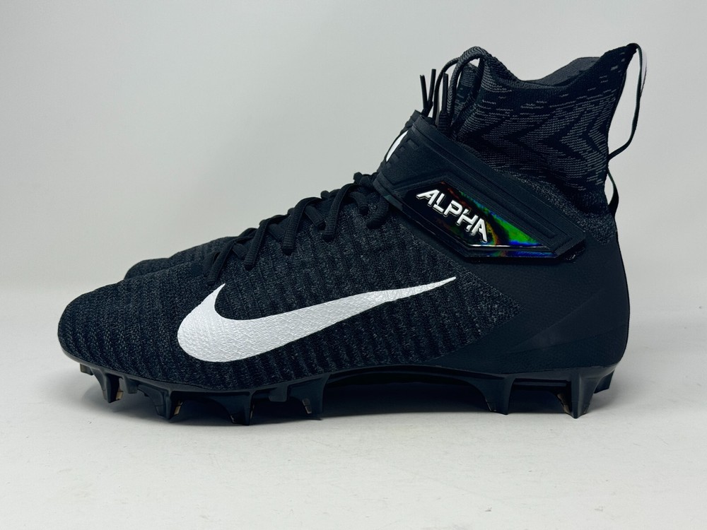 Nike Alpha Menace Elite 2 Flyknit Football Cleats Black AO3374-001