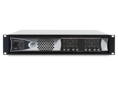 Ashly ne4250ped 4x250W/4 Ohms Power Amplifier with 4x4 Protea DSP/OPDante Cards