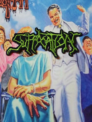 Suffocation Shape patch Malevolent Creation Immolation Carcass**