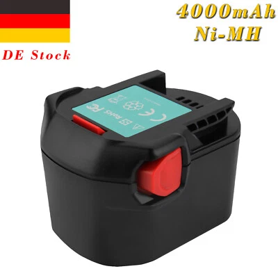 CREABEST Batería Para AEG /Würth 12V Ni-MH 0700980320 SD12 0700980325 B1214G B1215R - 4000mAh