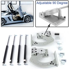 90 Degree Universal Lambo Door Kit Bolt On Vertical Doors Hinge Kit For Most Car
