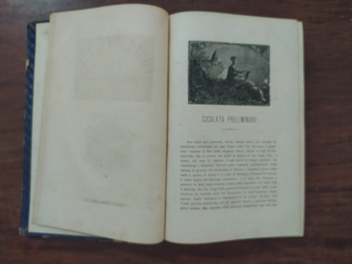B850 CAMILLO FLAMMARION - STORIA DEL CIELO 1874 F.LLI SIMONETTI - Imagen 6 de 8