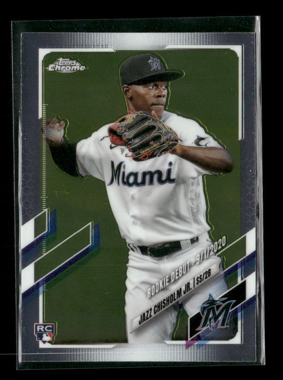 2021 Topps Chrome Update #USC52 Jazz Chisholm Jr.