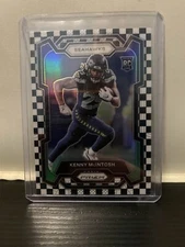 2023 SP Rookie Kenny McIntosh Checkerboard Black & White Prizm - #391 