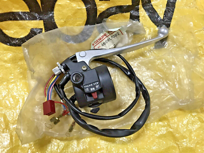 Kawasaki GTO KH100 KE100 RH Switch Lever Set 46091-1082 // NOS for