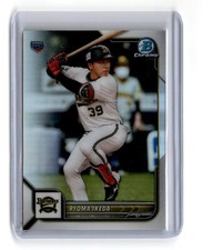 Ryoma Ikeda 2022 Bowman NPB Nippon Professional Baseball Refractor #3 RC