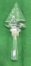 Mikasa Regatta Lead Crystal Stopper Topper Sail Boat Glass Wine Austria