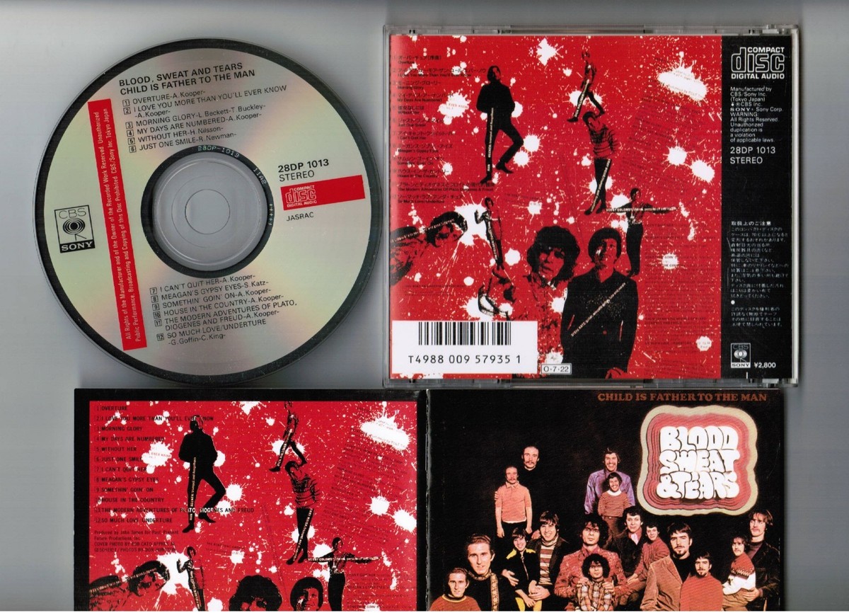 少年の涙 BLOOD, SWEAT & TEARS Child Is Father To The Man JAPAN CD 28DP1013