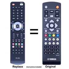 BDP123 Replacement Remote Control For Yamaha DVD Player BD-S477 BDS477