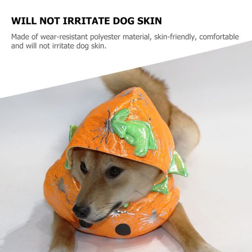 Vêtements De Citrouille Accessoire Cosplay officiel Chien Pour Chiens Élégants