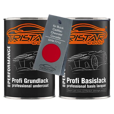 Autolack Set Dose für Buick Cadillac Chevrolet Corvette GVM 771U Pepper Red 2,0L