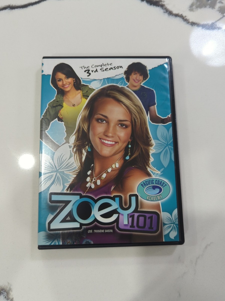 Zoey 101: Season 3 (DVD, 4-Disc Set with Slipcover) Complete Third