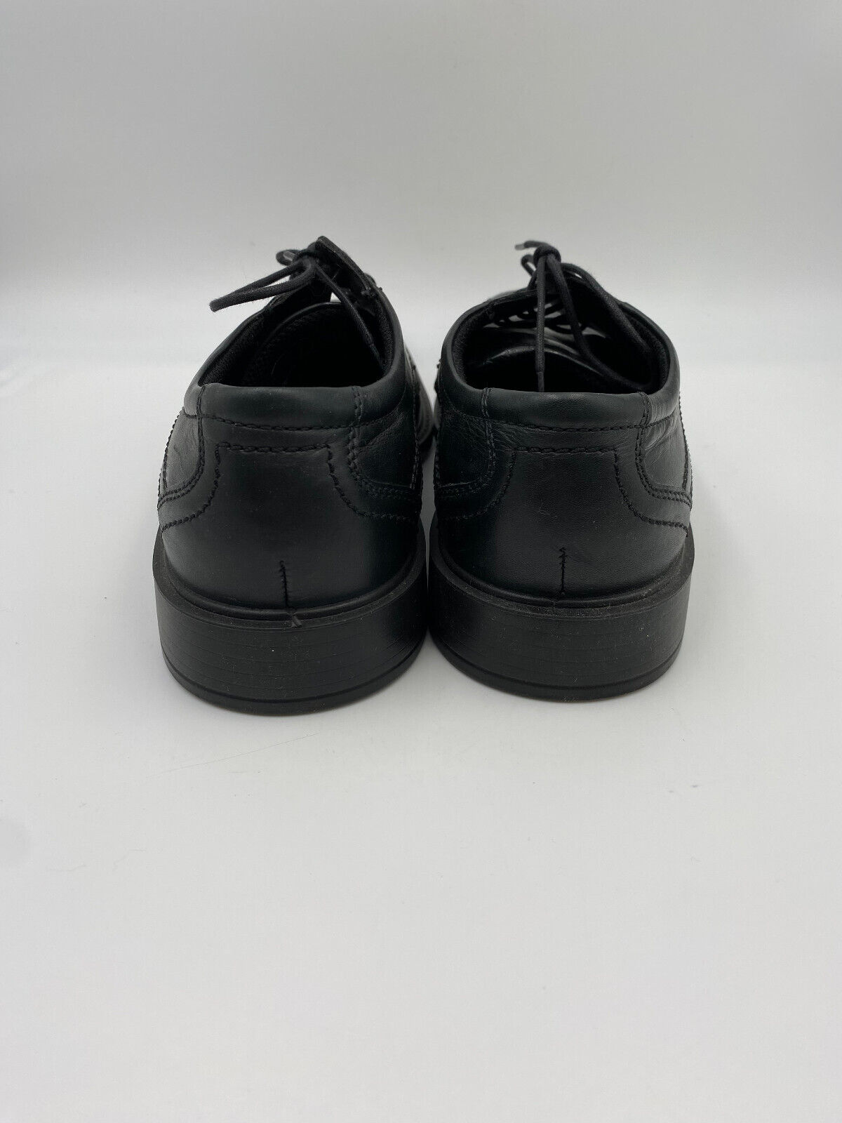 Ecco Black Dress Shoes Oxfords Leather EUR Size 4… - image 7