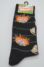 New Nickelodeon Rugrats Chucky/Tommy Pickles Crew Rare Retro Socks One size