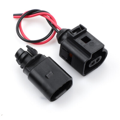 Ambient Air Temperature Sensor Plug Pigtail For VW Jetta Passat Golf Tiguan Audi