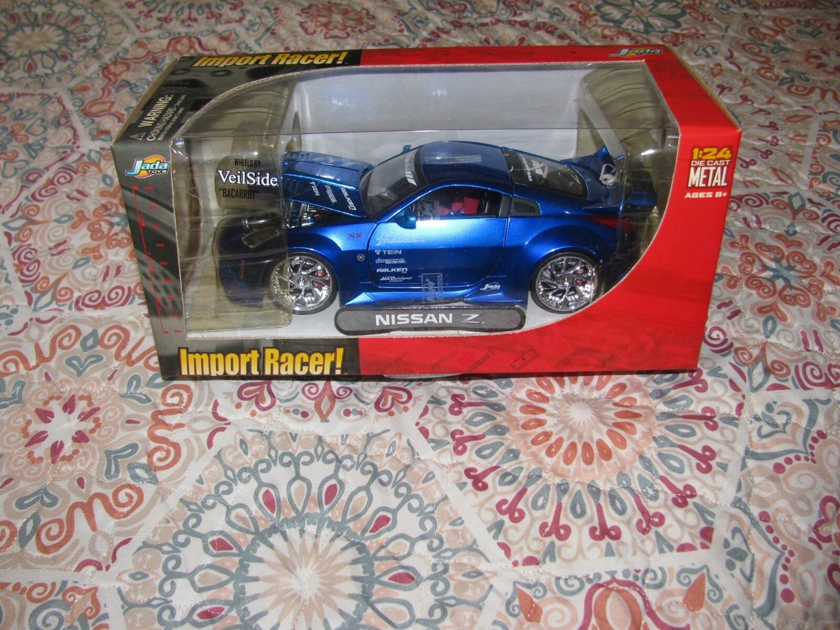 Jada Toys Import Racer 1:24 Die Cast Blue Veilside Nissan Z | eBay