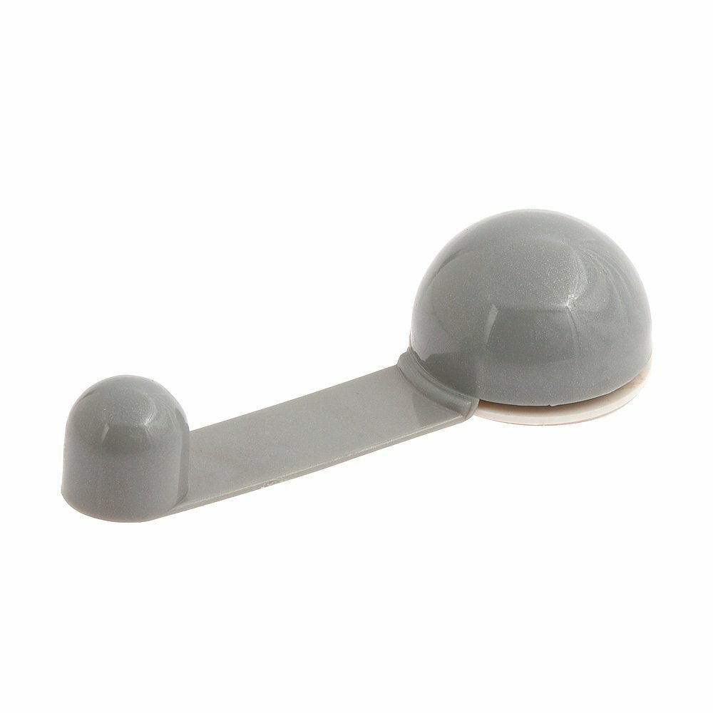 WOLFPACK 5320300 – Fermaporta Porta Adesivo con Portachiavi Cromo (b7K)