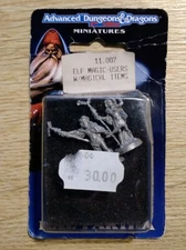 Ral Partha 11-007 Elf Magic-users w/magical items - D&D JDR RPG
