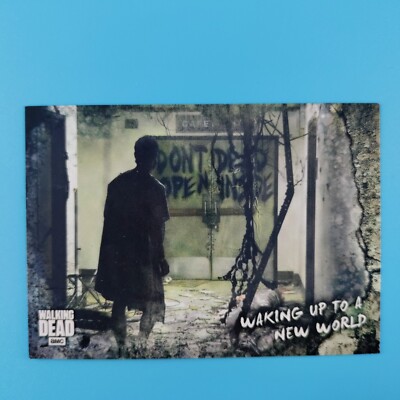 2018 Topps AMC The Walking Dead Road to Alexandria #1 Waking up to a New World