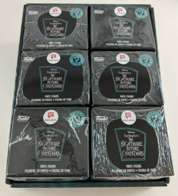 Nightmare Before Christmas Funko Mystery Minis Walgreens 2020 Case LOT 6 NEW