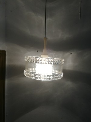Deckenlampe original 60-70er True Vintage Midcentury Space Plexi Design Lampe