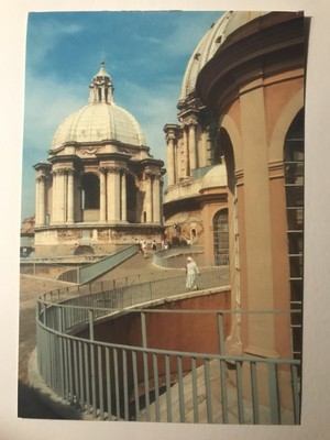 POSTCARD UNPOSTED- VATICAN, ROOF OF THE NAVE, ST. PETER S