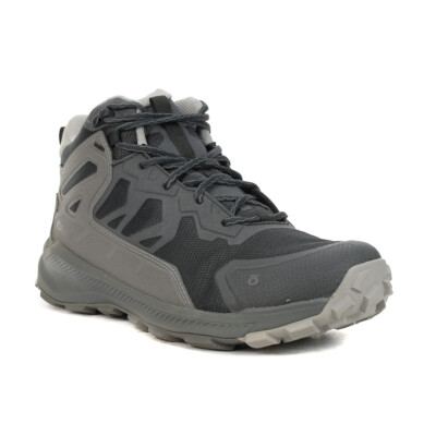 NEW OBOZ men\'s katabatic mid hiking shoes in black sea Men main image 3