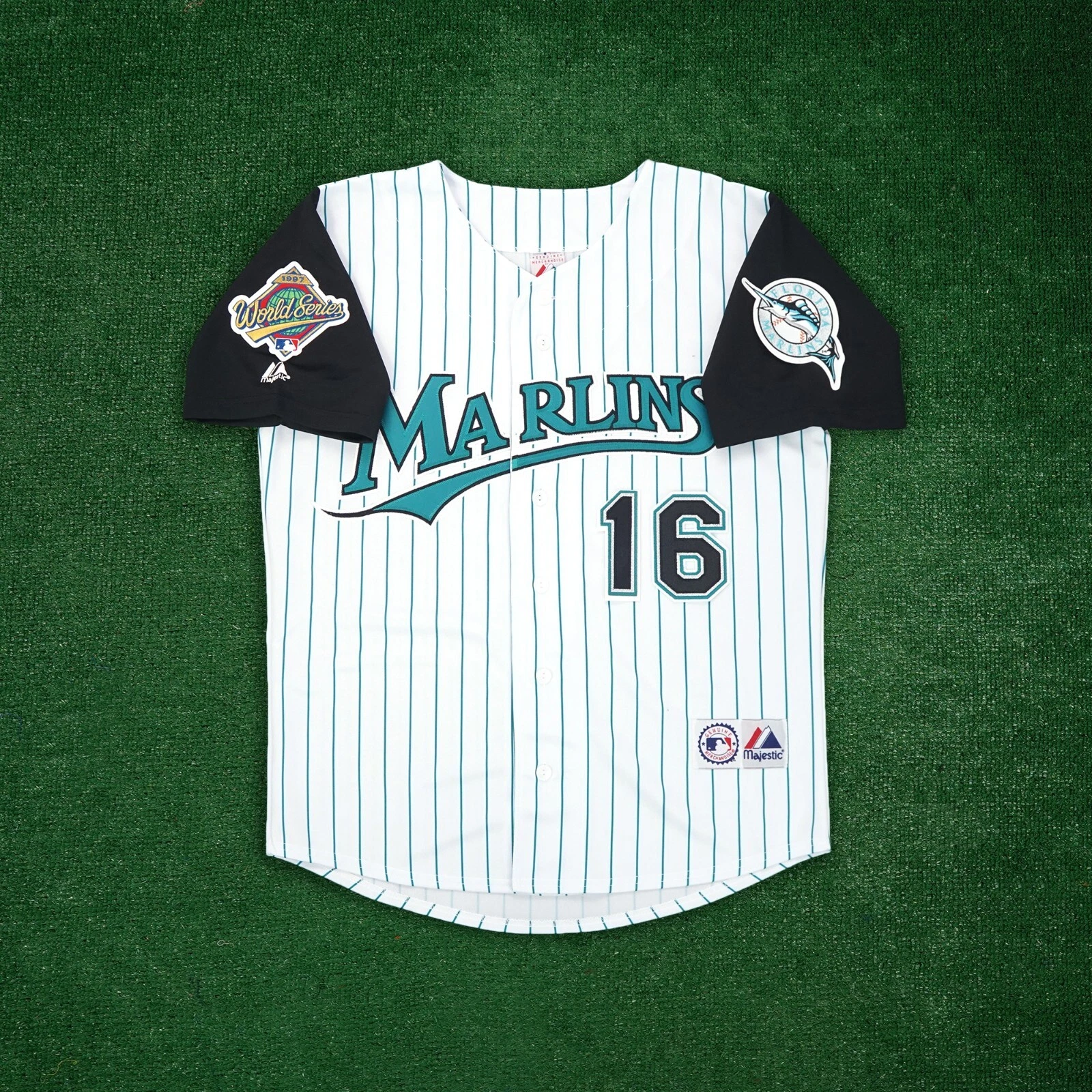 Edgar Renteria 1997 Florida Marlins World Series Men's Alternate Baseball Jersey