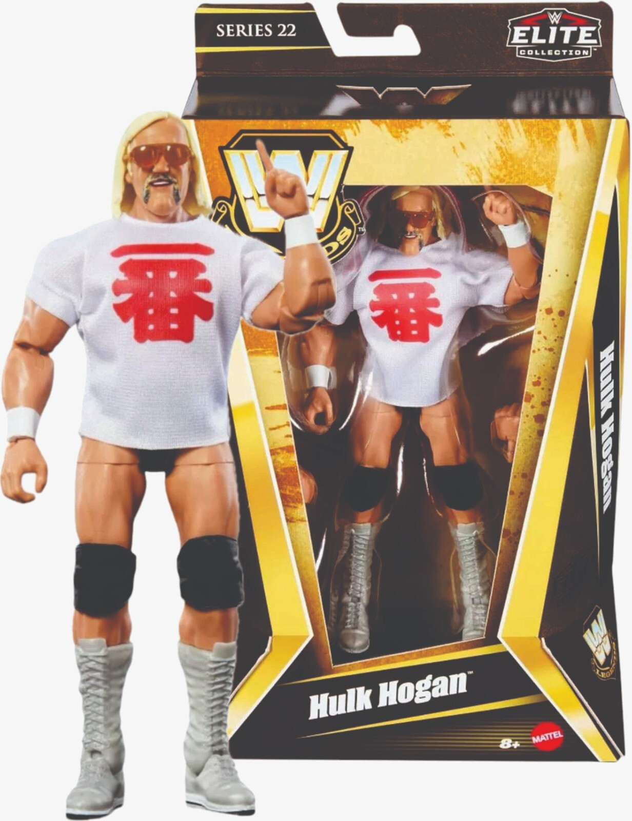 WWE Hulk Hogan-Elite Collection-W Legends-Series 22 MIB Action Figure
