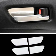 For Toyota Corolla 2020-2023 Matte Silver Inner Door Bowl Stickers Cover Trim 4X