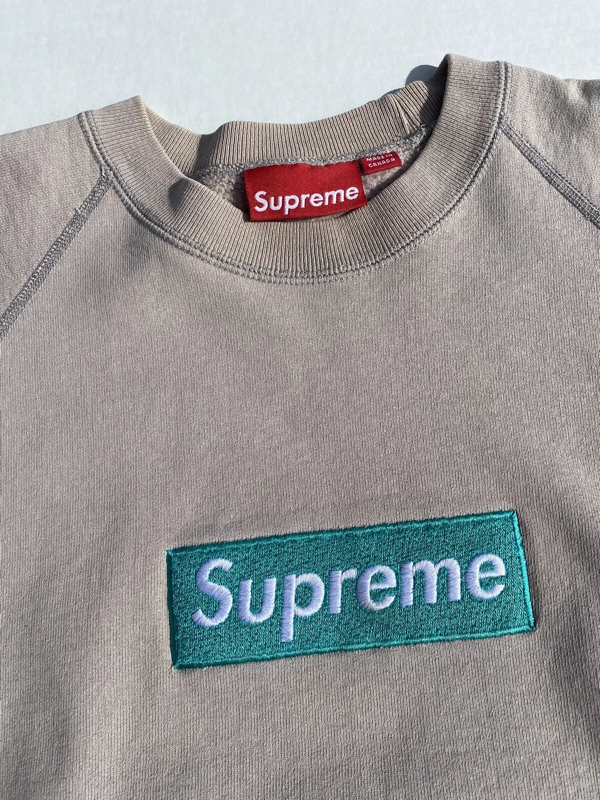 Boîte à farine d'avoine logo Crewneck 2005