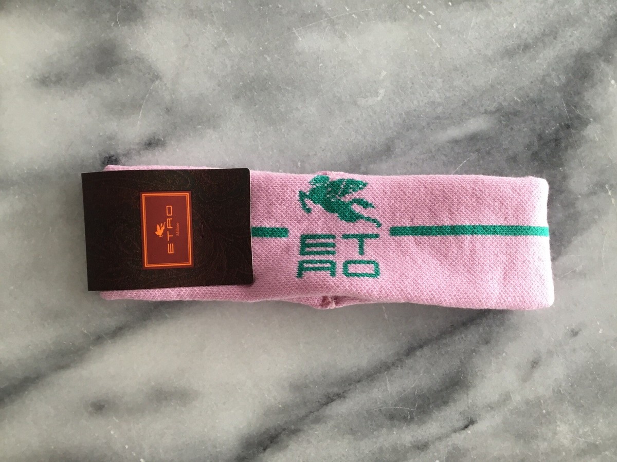 100% authentic etro headband pink/green | eBay