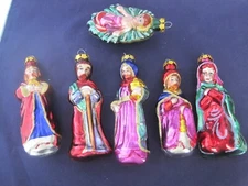 Nativity Christmas Ornaments Set 6 Petrovsky