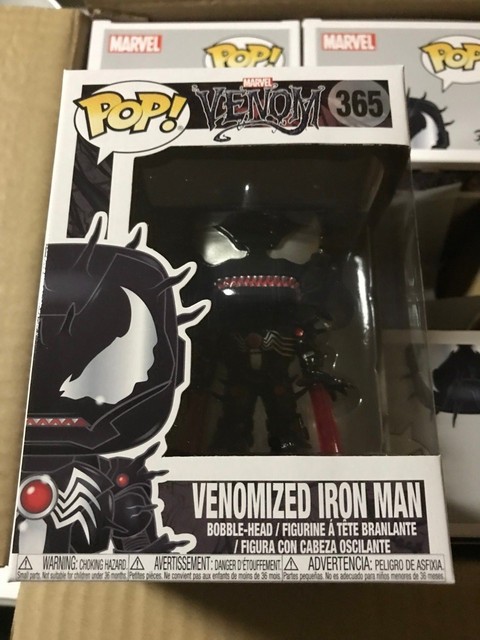 venomized iron man pop vinyl
