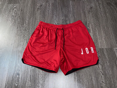 Nike Air Jordan Jumpman DV7742-687 Mesh Basketball Shorts Red