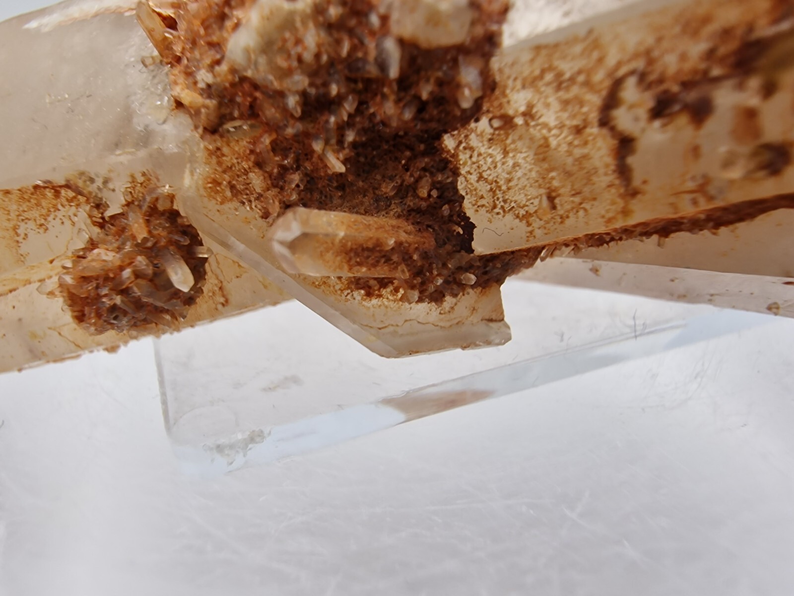 Terminated Quartz Crystal From Quartz Mountain, Mount Isa, Queensland Australia