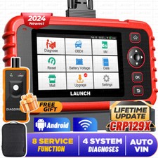 Launch Crp129x Obdii Scanner Check Engine Srs Abs Sas Tpms Epb Diagnostic Tool