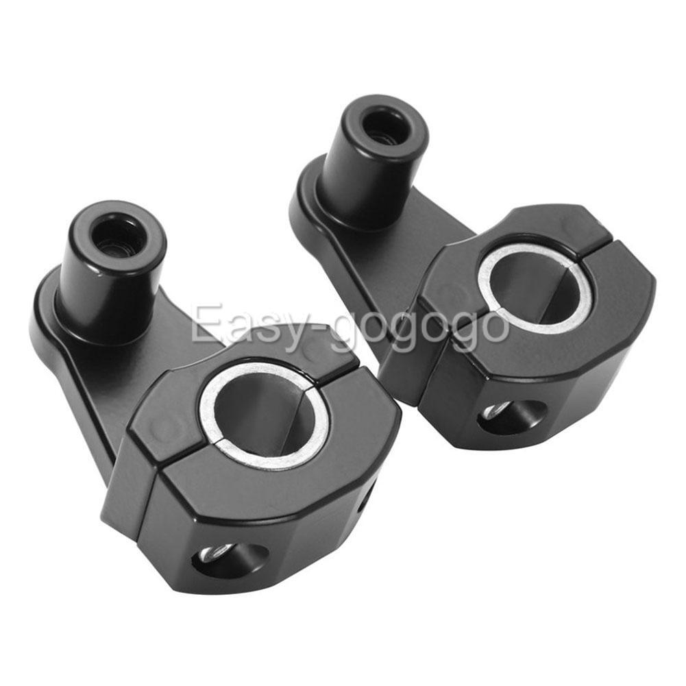 22mm 28mm 7/8" CNC Motorcycle HandleBar Handle Fat Bar Mount Clamps