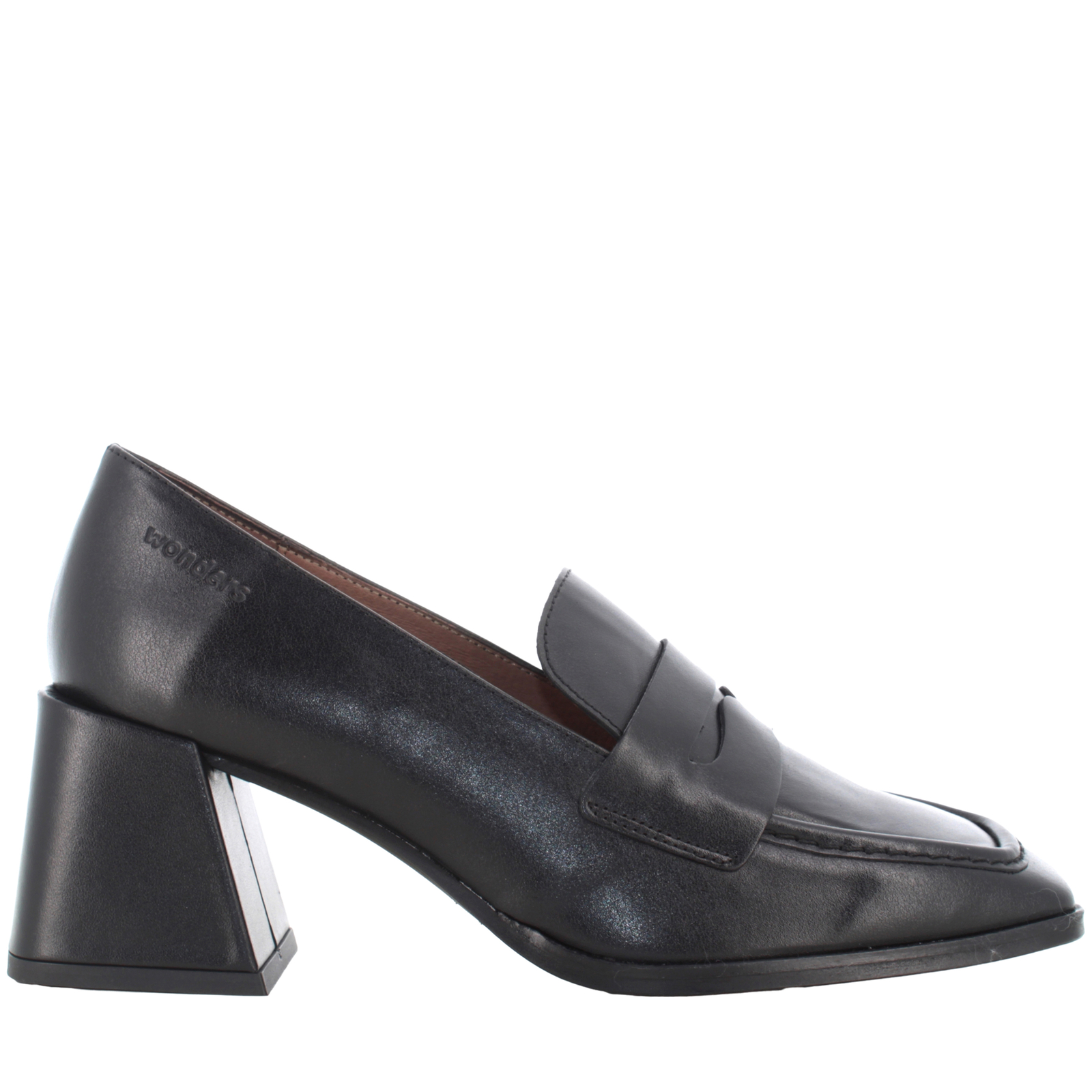 Диваны donna mocassini con tacco H-4351 BORA NERO A23