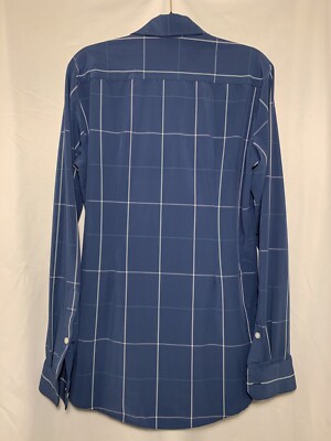 medium tall dress shirts Haggar Tall Smart Wash Dress Shirt in Medium Grey