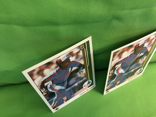 1989 Upper Deck, HUBIE BROOKS, 2 baseball cards, #122, MONTREAL EXPOS - Picture 2 of 6