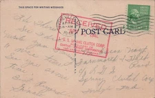 WWII Curtiss-Wright Corporation Military Aviation Cover Vtg Postcard I19