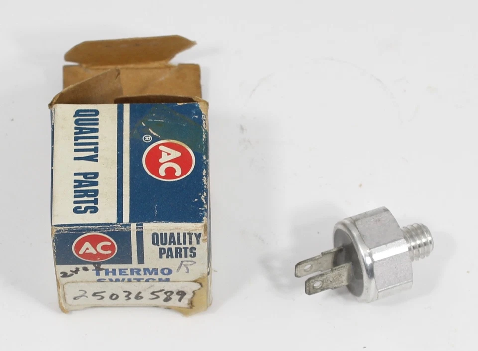 Interruptor de retardo térmico ~ Oldsmobile 1976 ~ CA ~ 25036589 Foto 3 de 3