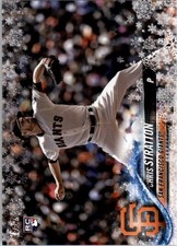 2018 Topps Walmart Holiday Snowflake Metallic #HMW4 Chris Stratton - BB
