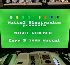 SEARS 2 GAME LOT FOR INTELLIVISION; NIGHT STALKER/TRIPLE ACTION CIB