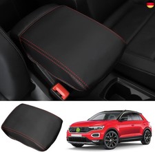 Ruiya Kompatibel mit VW T-Roc 2018-2024 2025 Armlehnenbezüge, Mittelarmlehne