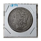 1879 Morgan Silver Dollar $1 Coin Silver Uncertified Circulated