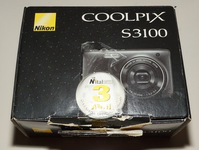 Nikon Coolpix S3100 Compact Digital Camera Vintage Camera
